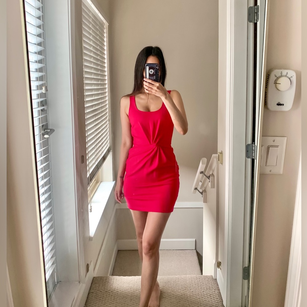 A|X Red Bodycon Mini Dress